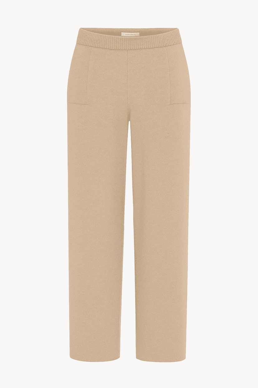 Straight - leg knit pants